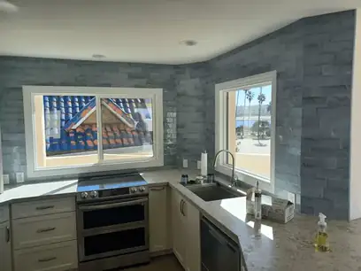 Kitchen Backsplash Detail by SHAX Family Tile
